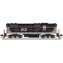 EMD GP7 - Standard DC - Classic(R) Silver -- Chicago & Eastern Illinois 215 (black, , HO, Atlas Model Railroad Co. 10003945