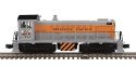 Alco S2 - 3-Rail - Proto-Sound 3.0 - Premier -- Western Pacific 553 (silver, orange, black), O, Atlas O 30138059