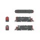 EMD GP35 Low Nose - Sound and DCC - Paragon4(TM) -- Southern Pacific 6638 (gray, red, SP, HO, Broadway Limited Imports 8933