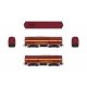 Baldwin RF16 Sharknose A-Unpowered B Set w/Sound & DCC - Paragon4(TM) -- Duluth, Missabe, HO, Broadway Limited Imports 7704
