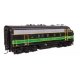 EMD F7 A-B Set - ESU Sound and DCC -- Reading 266A/266B, HO, WalthersMainline 21414