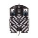 EMD NW2 - Standard DC -- Atchison, Topeka & Santa Fe 2412 (A. T. & S. F. Zebra Scheme, black, whit, HO, WalthersProto 50502