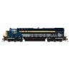 GE ES44AC GEVO - Standard DC - Stealth -- CSX 1869 (Chesapeake & Ohio Heritage, blue, gr, HO, Broadway Limited Imports 9863