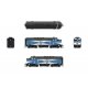 EMD F3A - Standard DC - Stealth -- Boston & Maine 4228A (McGinnis, blue, white, black), HO, Broadway Limited Imports 9658