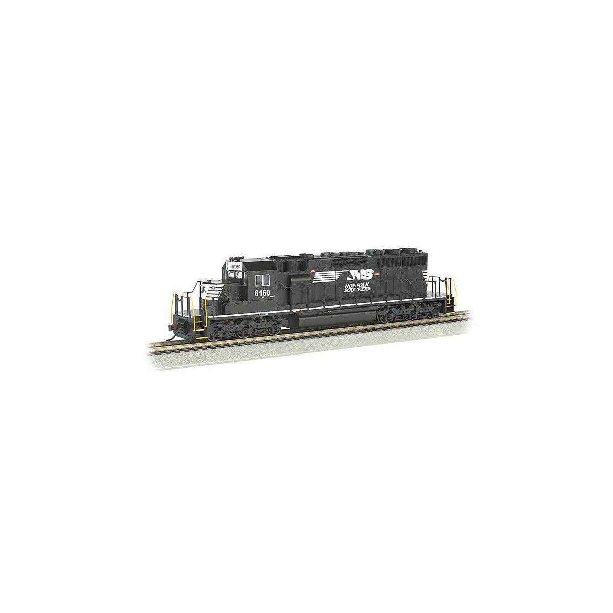 EMD SD40-2 - Standard DC -- Norfolk Southern 6160 (black, white, Horse Head Logo), HO, Bachmann Industries 67027