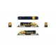 EMD SD40-2 Low Nose - Standard DC - Stealth -- BNSF Railway 1614 (Ex-Santa Fe Warbonnet, , N, Broadway Limited Imports 9480