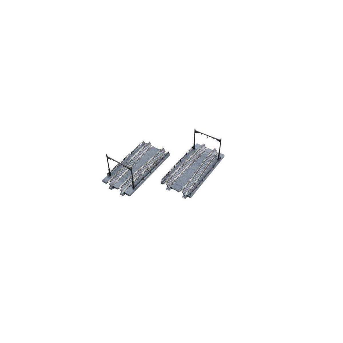 Unitram Street Track -- Plate pkg(2), N, Kato USA Inc 40025