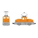 2-Axle Steeple Cab Electric - Standard DC - Pocket Line -- Kato Traction KATR 50 (yellow, red), N, Kato USA Inc 10504US
