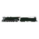Class M1a 4-8-2 Mountain - Sound and DCC - Paragon4(TM) -- Painted, Unlettered (black, gr, N, Broadway Limited Imports 8513