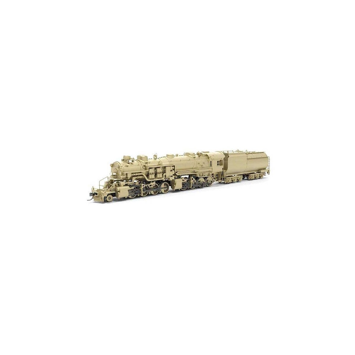 Class SA-C-6 2-8-8-0 Bullmoose - Pre-1944 - Standard DC - Stealth -- Painted, Unlettered, HO, Broadway Limited Imports 9437