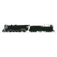 Class M1b 4-8-2 Mountain - Standard DC - Stealth -- Painted, Unlettered (black, graphite,, N, Broadway Limited Imports 8497
