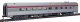 85′ Budd Diner - Ready to Run -- Southern Pacific (silver, red), HO, WalthersMainline 30157