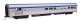 85′ Budd Baggage-Lounge - Ready to Run -- VIA Rail, HO, WalthersMainline 30070