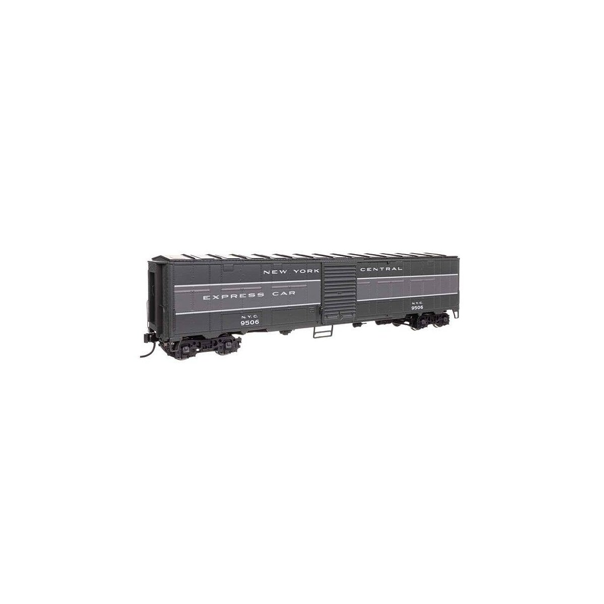 NYC-Style Express Boxcar Troop Sleeper Conversion - Ready to Run -- New York Central 9506, HO, WalthersProto 10807