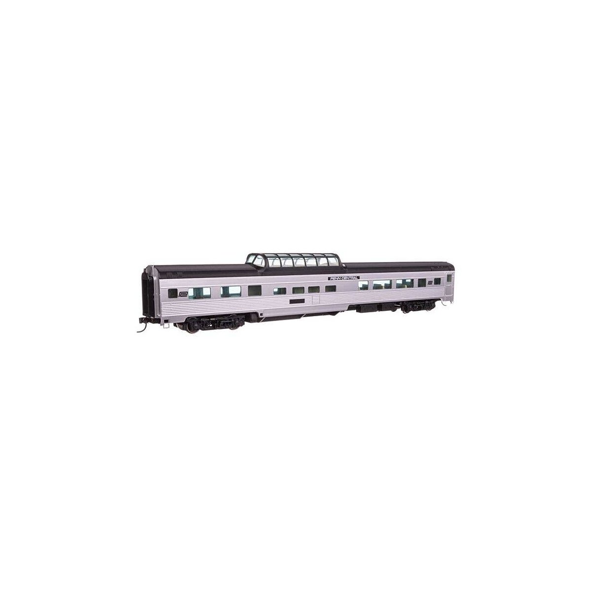 85′ Budd Dome Coach - Ready to Run -- Penn Central, HO, WalthersMainline 30415