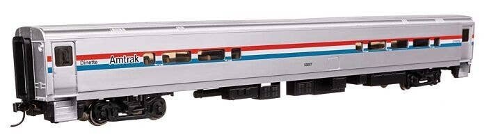 85′ Horizon Cafe/Club Food Service Car - Ready to Run -- Amtrak(R) Phase III 53007, HO, WalthersMainline 31056