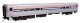 85′ Horizon Cafe/Club Food Service Car - Ready to Run -- Amtrak(R) Phase III 53007, HO, WalthersMainline 31056