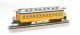 1860 - 1880 Wood Coach - Ready to Run - Silver Series(R) -- Painted, Unlettered (yellow), HO, Bachmann Industries 13403