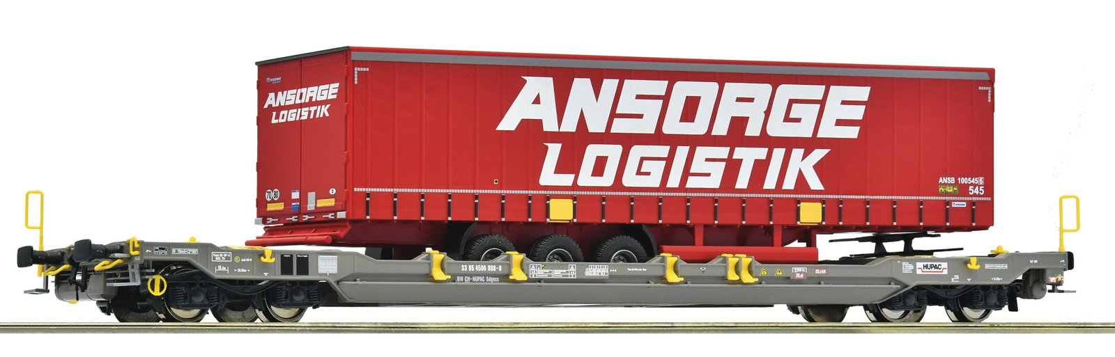 Pocket wagon T5, Hupac, HO, Roco 6600222