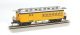 1860 - 1880 Wood Combine - Ready to Run - Silver Series(R) -- Painted, Unlettered (yellow), HO, Bachmann Industries 13503