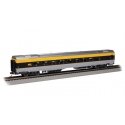 Siemens Venture Coach - VIA Version - Ready to Run -- VIA Rail Canada 2700 (gray, black, yel, HO, Bachmann Industries 74508
