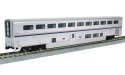 Superliner I Sleeper- Lighted - Ready to Run -- Amtrak 32052 (Phase VI silver, blue, red), HO, Kato USA Inc 3560891