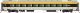 Siemens Venture Coach - VIA Version - Ready to Run -- VIA Rail Canada 2800 (gray, black, yell, N, Bachmann Industries 74557