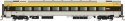 Siemens Venture Coach - VIA Version - Ready to Run -- VIA Rail Canada 2800 (gray, black, yell, N, Bachmann Industries 74557