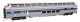 85′ Budd Great Dome - Ready to Run -- Amtrak(R) Ph VI w/Decal, HO, WalthersProto 13604