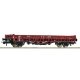 Low side wagon, PKP, HO, Roco 6600149