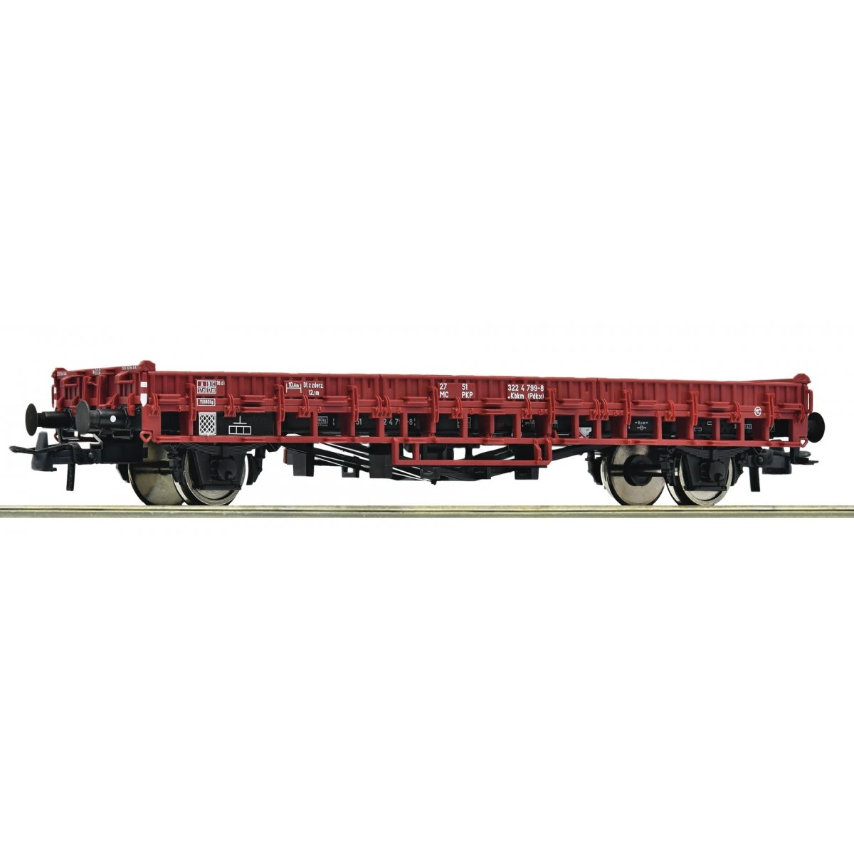 Low side wagon, PKP, HO, Roco 6600149