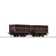 2-piece set: Side tipping wagons, HOe, Roco 34499