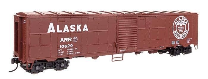 NYC-Style Express Boxcar Troop Sleeper Conversion - Ready to Run -- Alaska Railroad 10629, HO, WalthersProto 10802