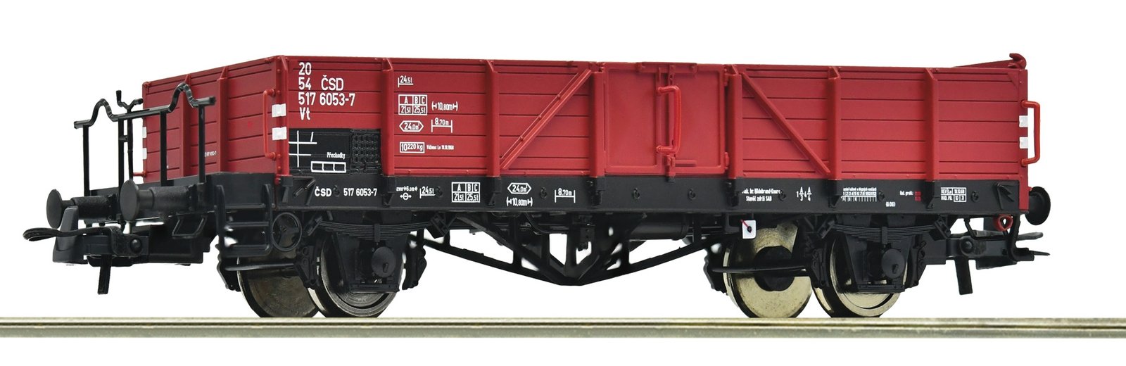 Open goods wagon, CSD, HO, Roco 6600118
