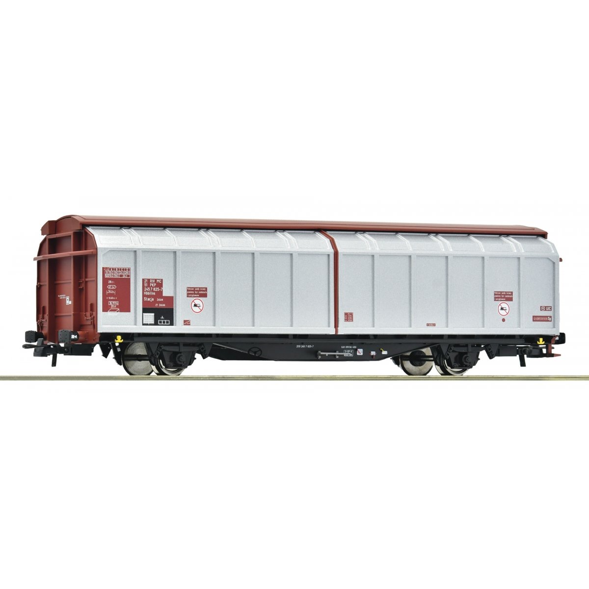 Sliding wall wagon, PKP, HO, Roco 6600109