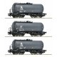 3 piece set: Tank wagons, VTG/DB, HO, Roco 6600162