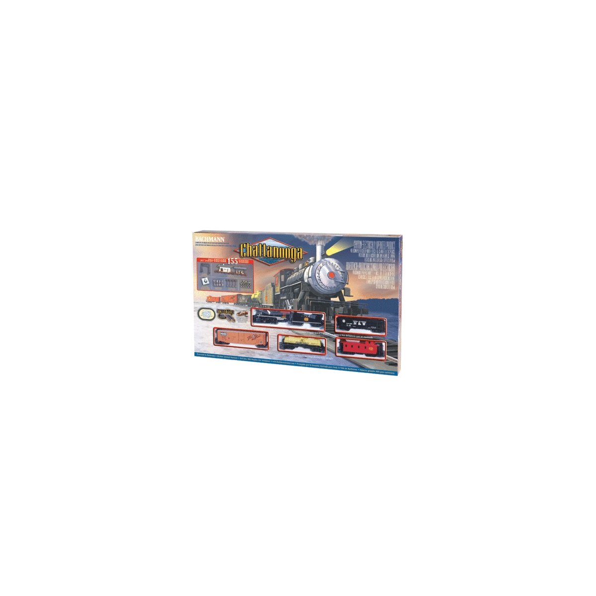 Chattanooga Train Set -- Nashville, Chattanooga & St. Louis, HO, Bachmann Industries 626