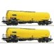 2 piece set: Tank wagons, GATX, HO, Roco 76025