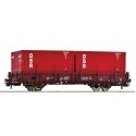 Swivel stake wagon, DR, HO, Roco 6600138