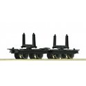 2 piece set: pivoted bolster wagons, HOe, Roco 34602