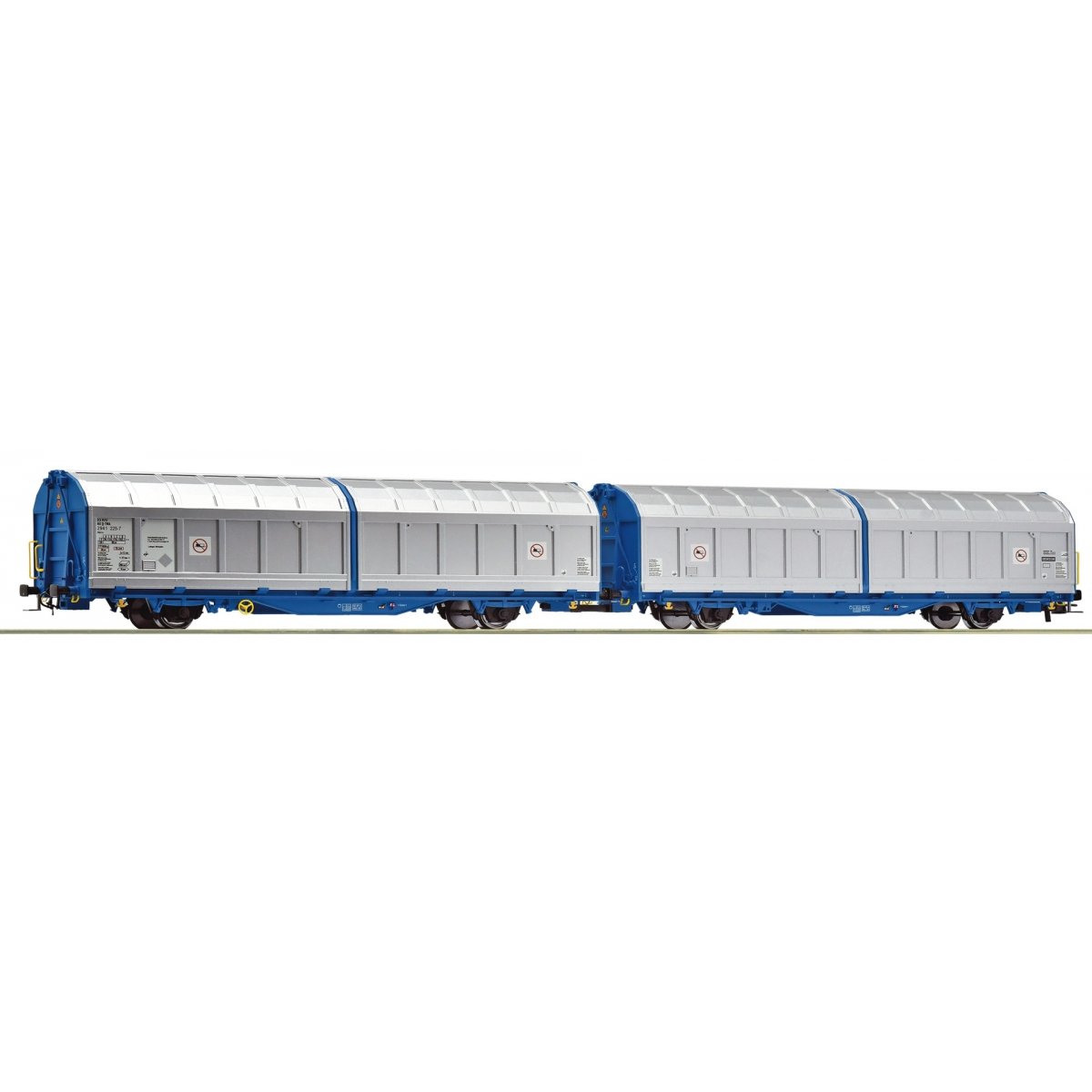 Double unit sliding wall wagon, Transwaggon, HO, Roco 6600276