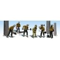 Scenic Accents(R) Working Figures -- Smoke Jumpers (Firefighters) pkg(6), HO, Woodland Scenics 1919