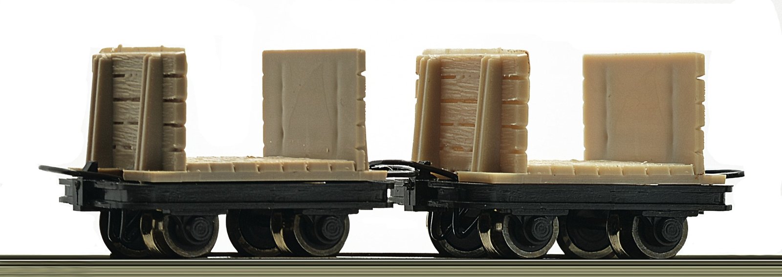 2 piece set: coal mine wagons, HOe, Roco 34604