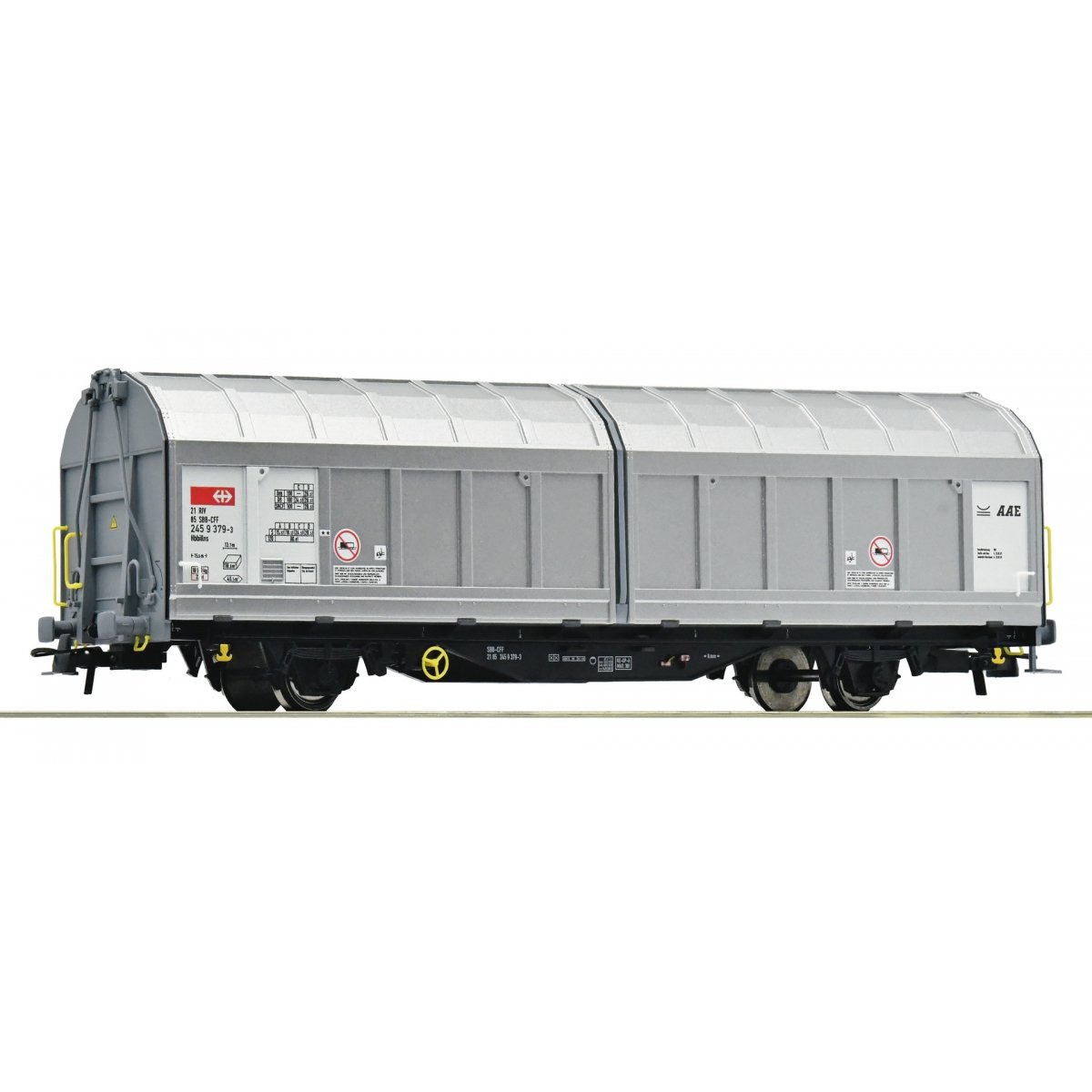 Sliding wall wagon, SBB Cargo, HO, Roco 77488