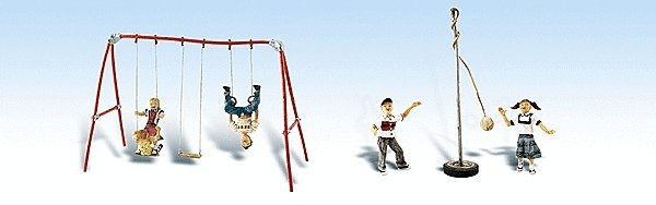 Playground Fun - Scenic Accents(R), HO, Woodland Scenics 1943