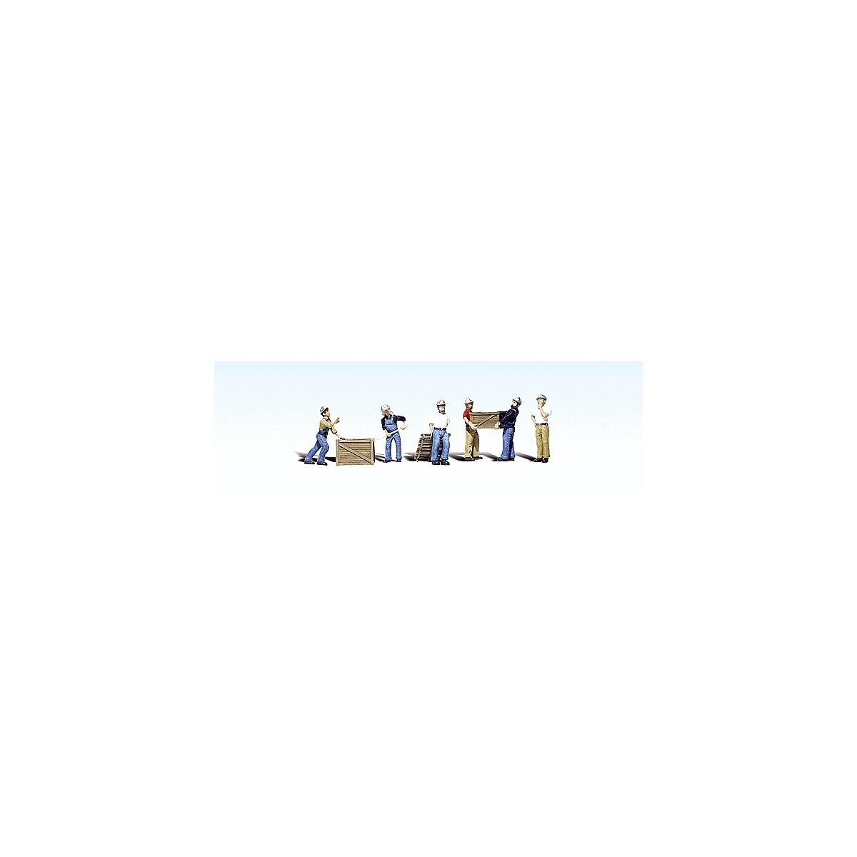 Scenic Accents(R) -- Dock Workers pkg(6), HO, Woodland Scenics 1823