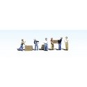 Scenic Accents(R) -- Dock Workers pkg(6), HO, Woodland Scenics 1823