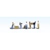 Scenic Accents(R) -- Dock Workers pkg(6), HO, Woodland Scenics 1823
