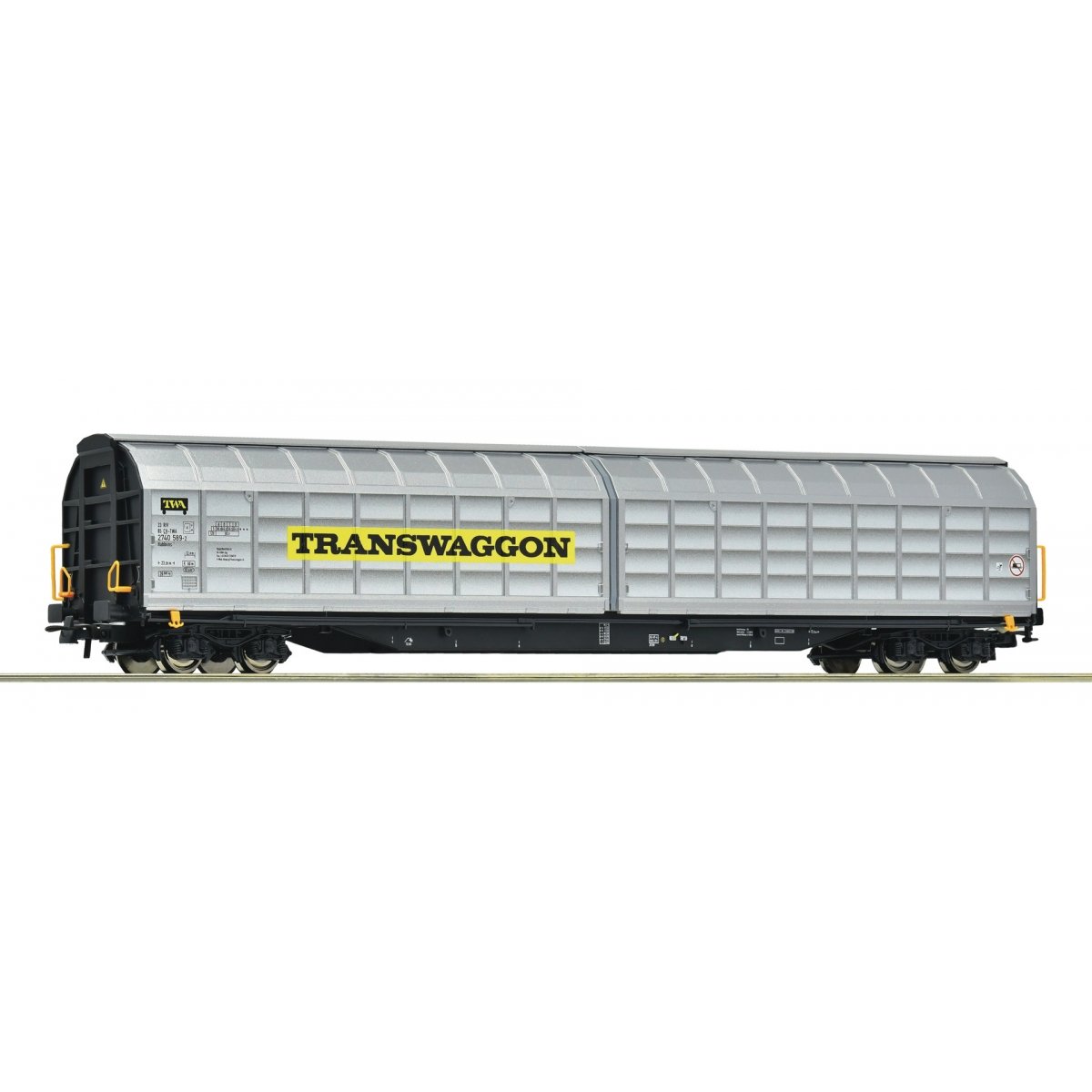 Sliding wall wagon, Transwaggon, HO, Roco 6600166