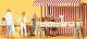 Vendors -- Food Vendors/Cart, HO, Preiser Kg 10053